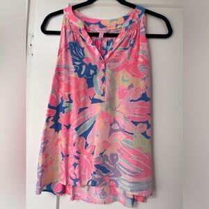 Lilly Pulitzer Silk Tank Top (M)